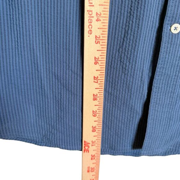 Southern Tide Sz XL Seagrove Seersucker Sport‎ Shirt Lightweight Preppy - Picture 8 of 10